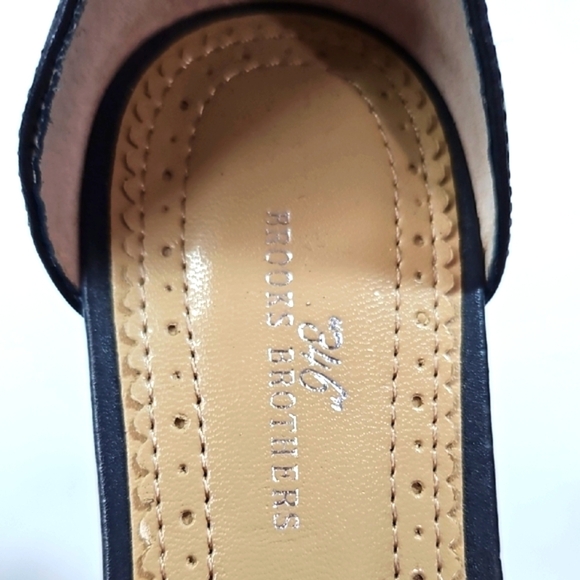 Brooks Brothers 340 Navy Blue Ankle Strap Women's Sandals Size 7 - Picture 2 of 6